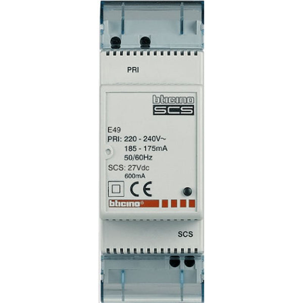 Bticino - MH - Compacte Bus voeding 220V - 27V 0,6AMP - E49-E⚡shock