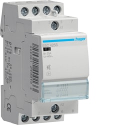 Hager - Geruisloze contactor 4NO x 25A 230V - ESC425S-E⚡shock