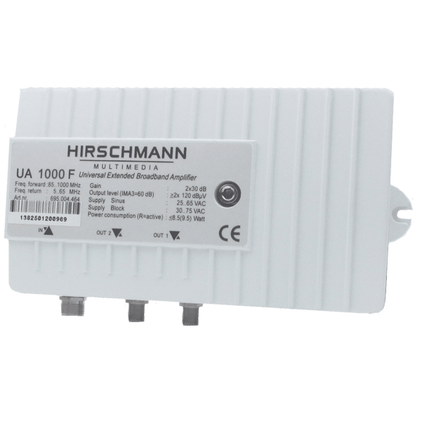 Hirschmann - Complete professionele versterker UA 1000FH - 695021040-E⚡shock