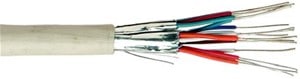 KABEL - Telefoniekabel TPVF - Cca - 6 x 2 x 0,6 mm² - afgeschermd per paar ( R250 ) - TPVF6X2X06-E⚡shock