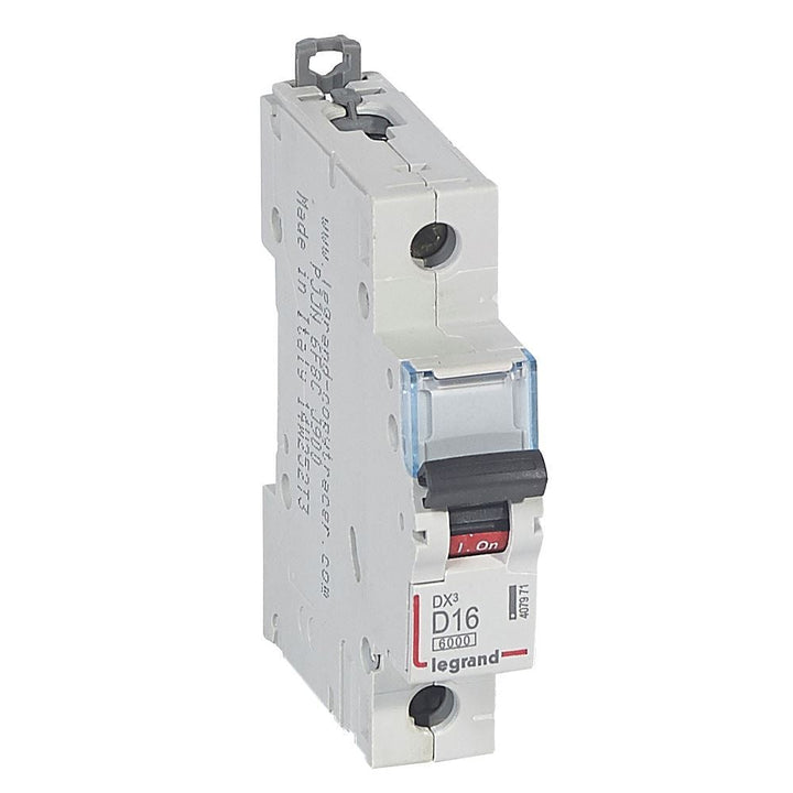 legrand - Autom. DX³ 6000A/10kA 1P D16 400V 1 module - 407971-E⚡shock