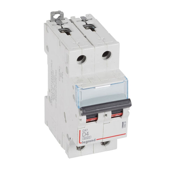 legrand - Autom. DX³ 6000A/10kA 2P D04 400V 2 modules - 408026-E⚡shock