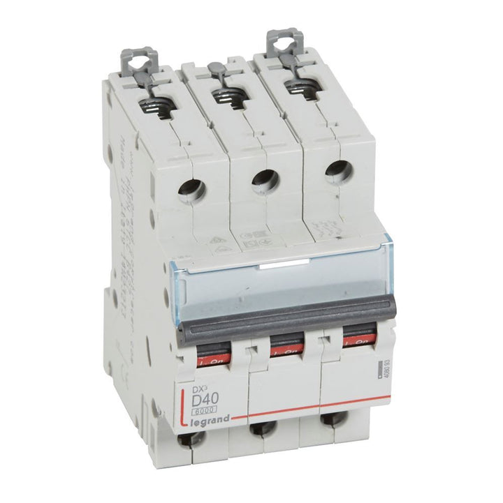 legrand - Autom. DX³ 6000A/10kA 3P D40 400V 3 modules - 408093-E⚡shock