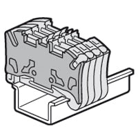 Legrand - Eindplaten veerklemmen 1 ing./2 uitg.-sp. 5mm-Viking3 - 037587-E⚡shock