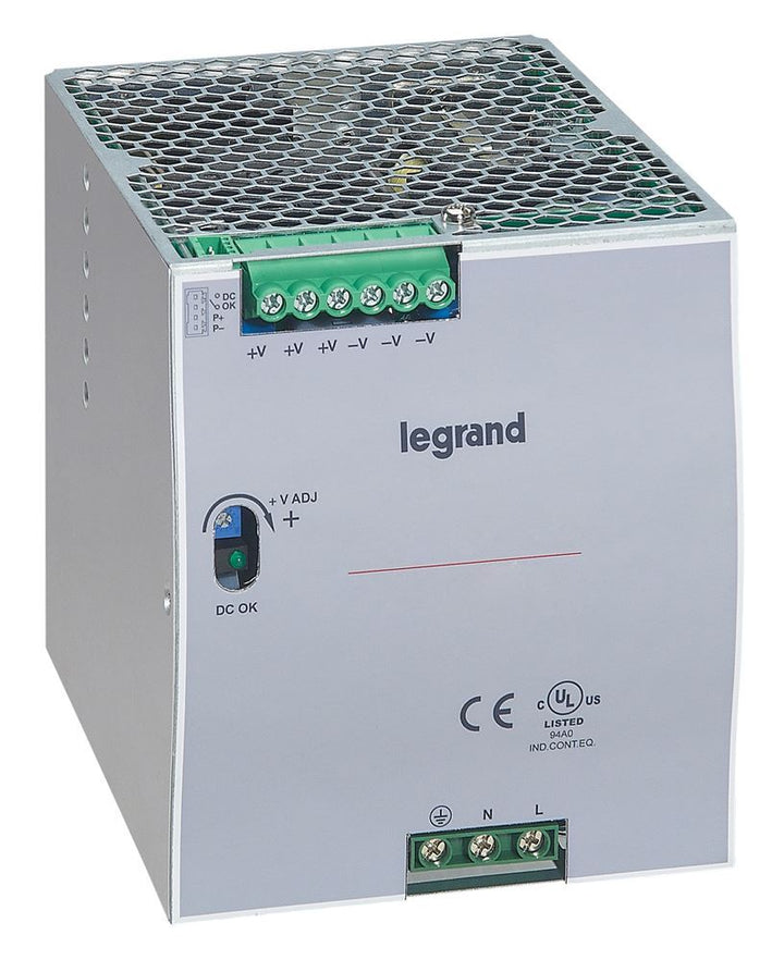 legrand - Geschak. voed AS 1F 48VDC 480W primair 100-240 VAC - 146644-E⚡shock