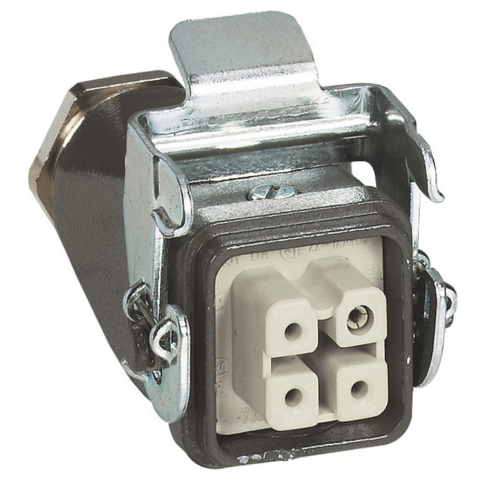 Legrand - Hypra connector vrouw.mantel vert.uitg.met.-250V-10A-3P+A - 053126-E⚡shock