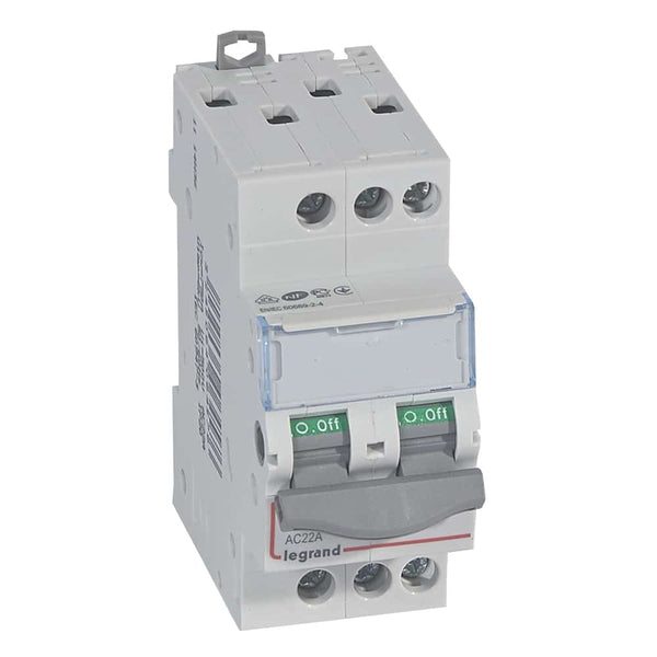 Legrand - Lastschakelaar DX³ 3P 20A 3 modules - 406457-E⚡shock