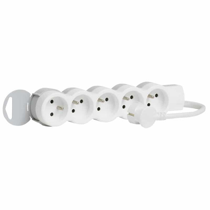 Legrand - Meervoudig stopcontact 5X2P+A snoer 3M - 050059-E⚡shock