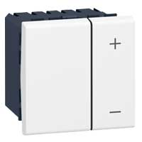 Legrand - Mosaic dimmer 600W 2 mod. Wit - 078405-E⚡shock