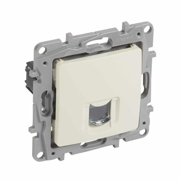 Legrand - Niloé ctdoos RJ45 cat. 6 UTP crème met spankl. - 664673-E⚡shock