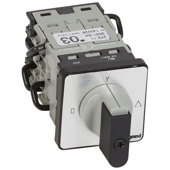 legrand - Nokkenstarter 1 snelh. PR12 8 contacten voor motor 4kW - 27511-E⚡shock