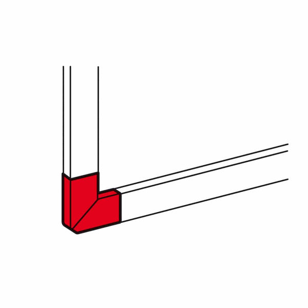 Legrand - Platte hoek 65x105mm DLP alu - 011244-E⚡shock