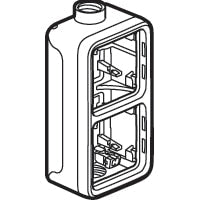 Legrand - Plexo opbouwdoos 2 mech.v 2 ingangen m20 grijs - 069667-E⚡shock