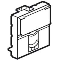 Legrand - Toets Mosaic RJ45 Infra+ 2 modules - enkel - 078609-E⚡shock