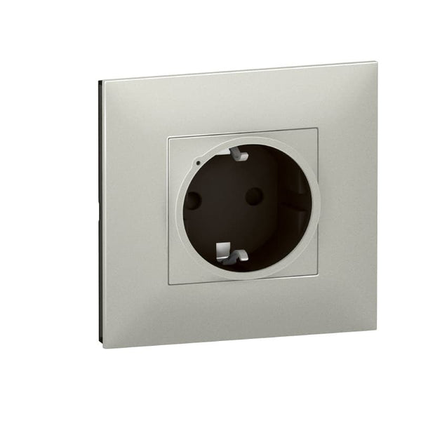 Legrand - Valena NWN - Geconnecteerd Schuko stopcontact 16A Alu - 741841-E⚡shock