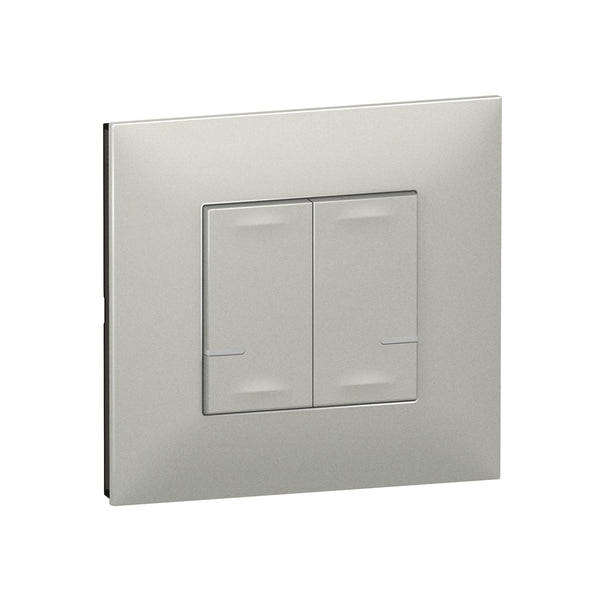 Legrand - Valena NWN - RF-bediening vr verlichting 2xON/OFF Alu - 741842-E⚡shock