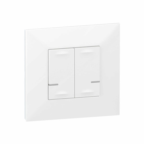 Legrand - Valena NWN - RF-bediening vr verlichting 2xON/OFF Wit - 741812-E⚡shock