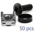 LOGON - Logon M6 cage nut set and mounting screws, 1set = 50 pcs - RAX105-E⚡shock