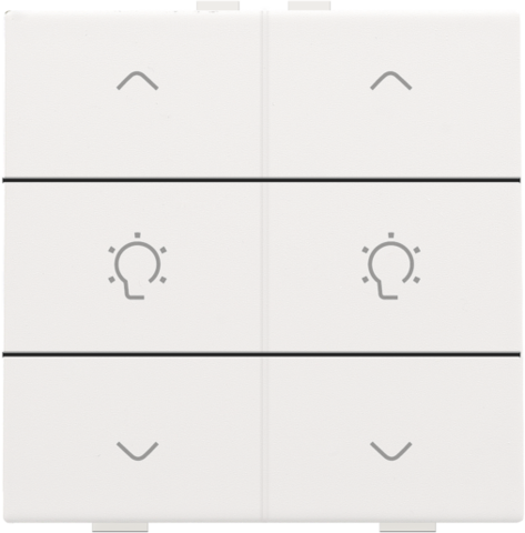 Niko - Hc Bediening Dimming 6X K16 - 154-51046-E⚡shock