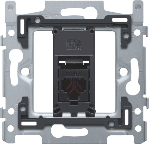 Niko - Inbouwraam Rj11 Utp - 170-65213-E⚡shock