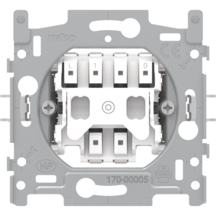 Niko - Sokkel Drukknop No.Inst - 170-00005-E⚡shock