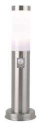 NORDLUX - Nordlux Sydney 22638134 Brushed Steel Mini Garden Light + Sensor - 22638134-E⚡shock