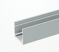 PROLUMIA - Aluminium profiel 3m wit RAL 9003 mat Opbouw, 15mm, wit - 46291354-E⚡shock