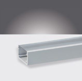 PROLUMIA - Aluminium profiel 5m mat satijn Opbouw, 15mm, geanodiseerd - 46291356-E⚡shock