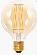 Segula - LED Golden Globe 95 6W CRI+90 2000K 325LM - SG-50292-E⚡shock