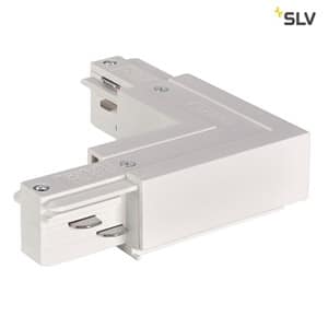 SLV LIGHTING - HV 3 Circuit Track - Eutrac L-verbinding 2 Binnenkant - Wit - 1001521-E⚡shock