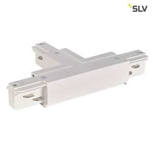 SLV LIGHTING - HV 3 Circuit Track - Eutrac T-verbinding 2 Links - Wit - 1001518-E⚡shock