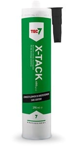 Tec 7 - X-tack 7 zwart extreem monteren zonder ondersteunen - 534515-E⚡shock