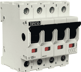 TECO - HOOFDSCHAKELAAR 4P 80A - IS804-E⚡shock
